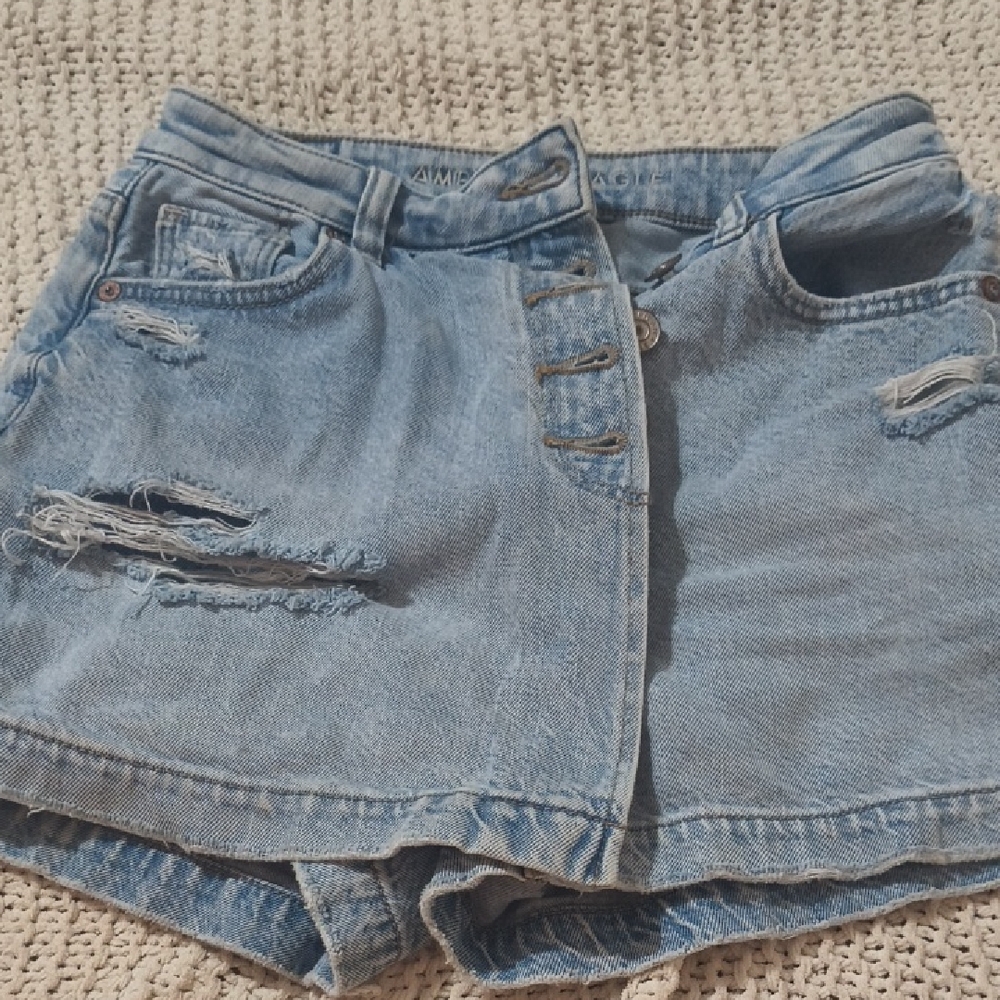 American Eagle Denim Skort 00
